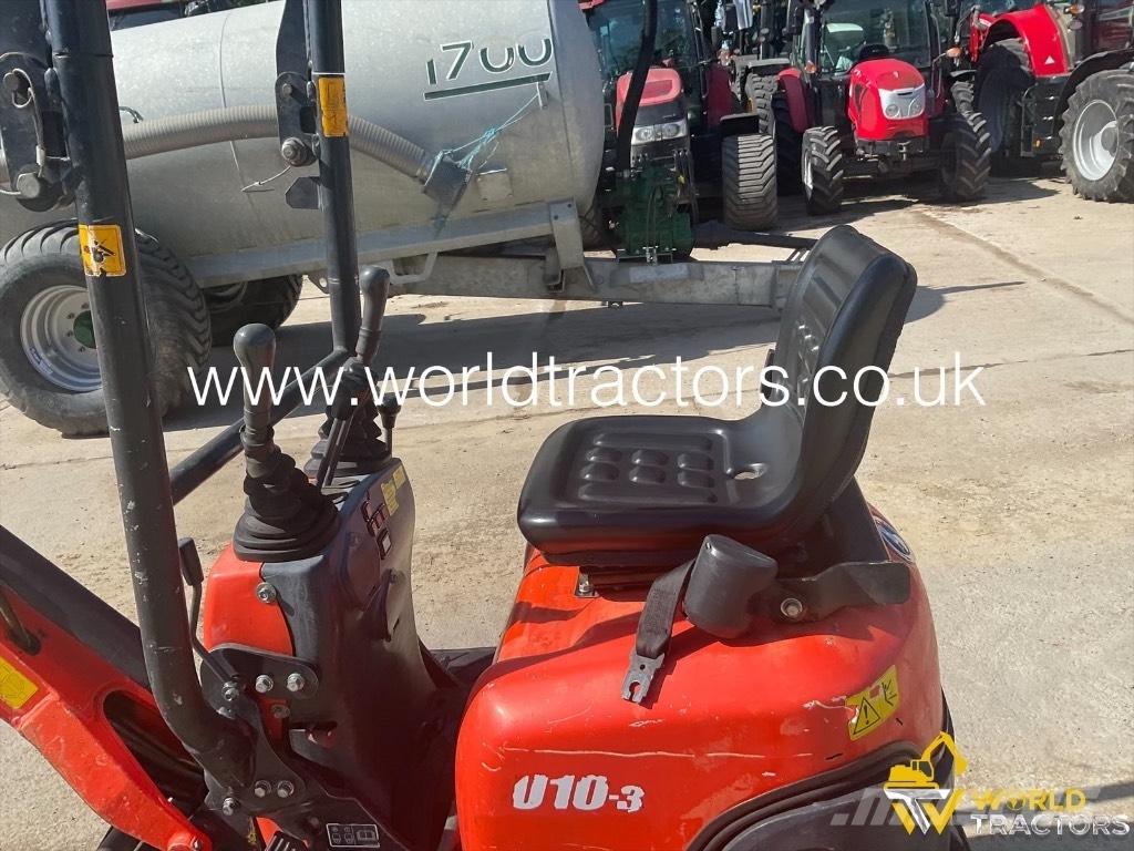 Kubota U 10-3 Minigraafmachines < 7t
