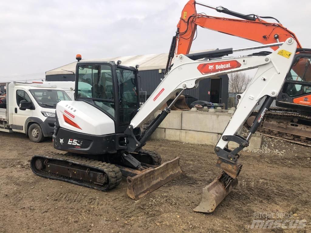 Bobcat E50 Z Minigraafmachines < 7t