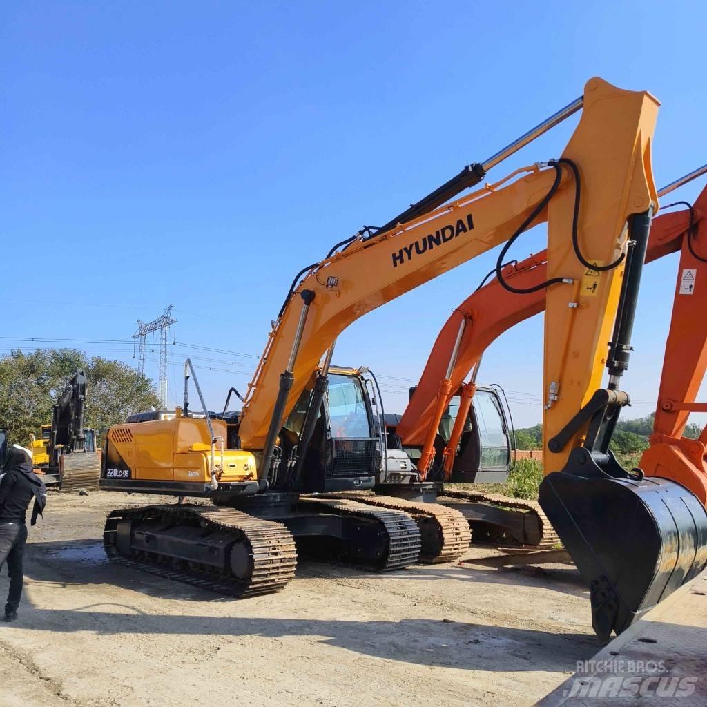 Hyundai 220LC-9 Rupsgraafmachines