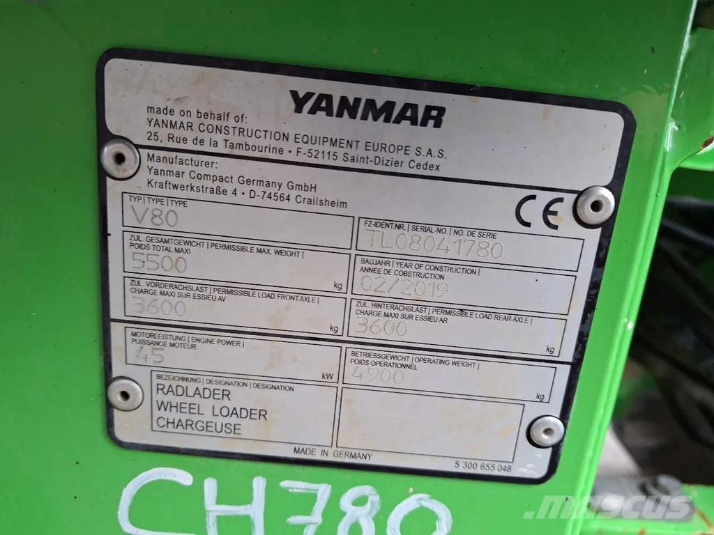 Yanmar V80 Wielladers