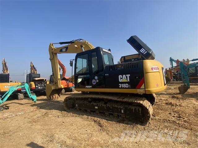 CAT 318D2 Rupsgraafmachines