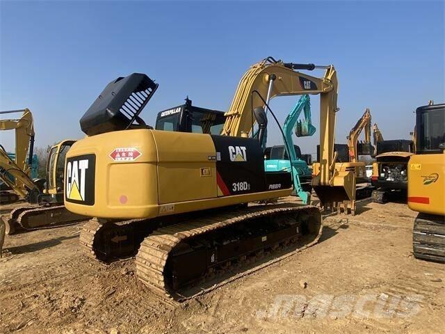 CAT 318D2 Rupsgraafmachines