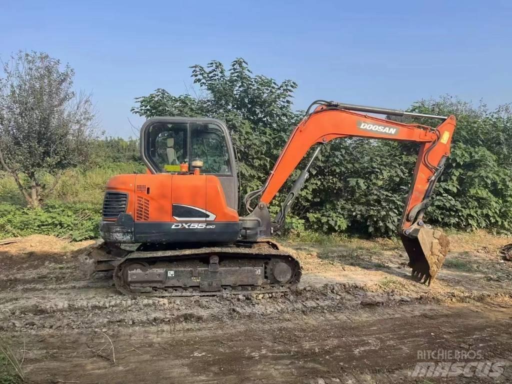 Doosan DX 55 Minigraafmachines < 7t