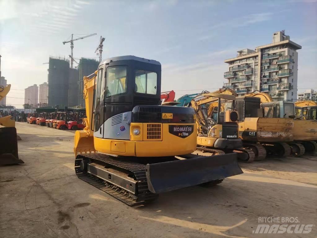 Komatsu pc78 Rupsgraafmachines