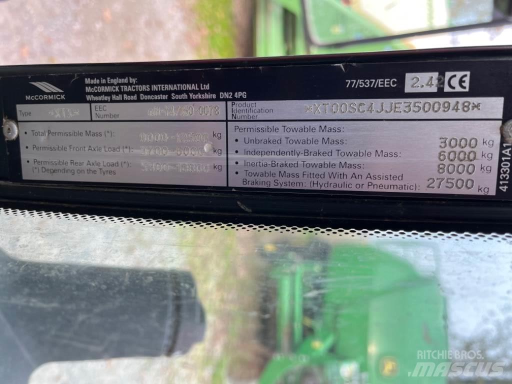 McCormick XTX 200 Tractoren