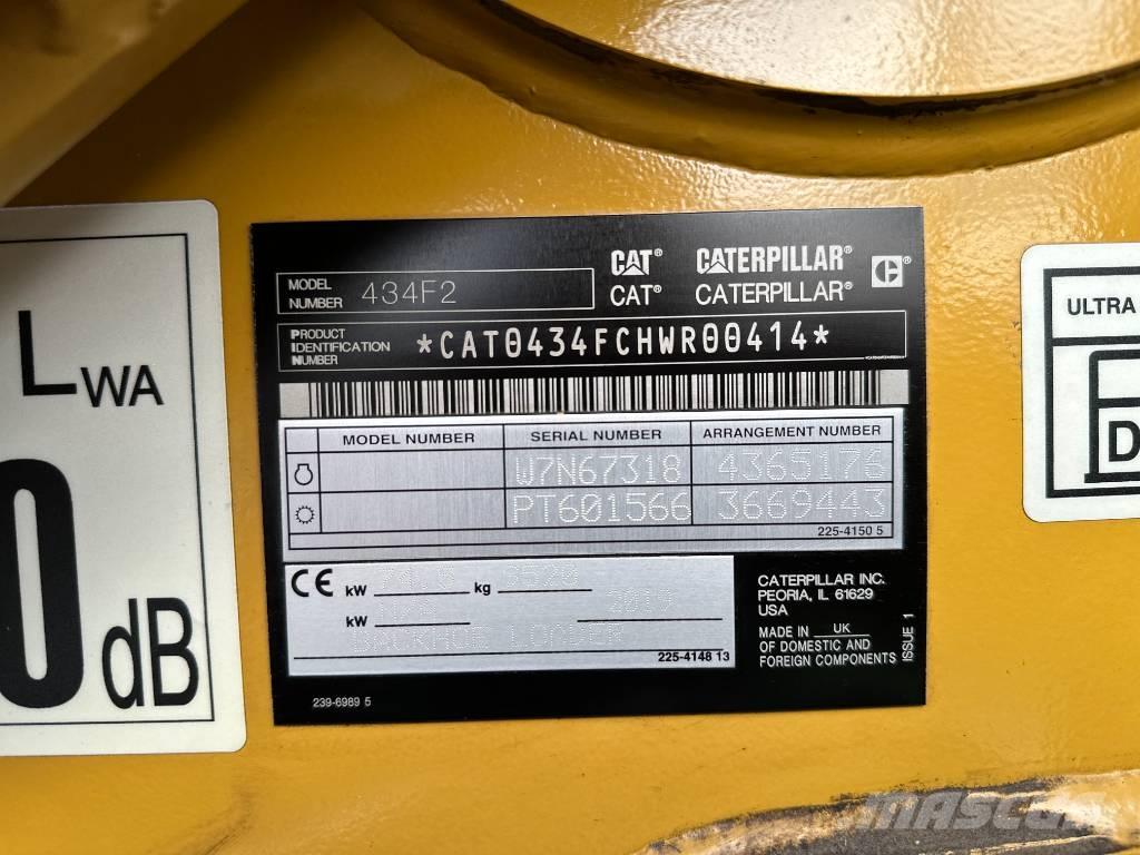 CAT 434 F Graaf-laadcombinaties