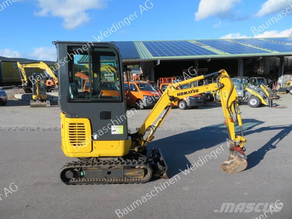 Komatsu PC 16 R-3HS Minigraafmachines < 7t