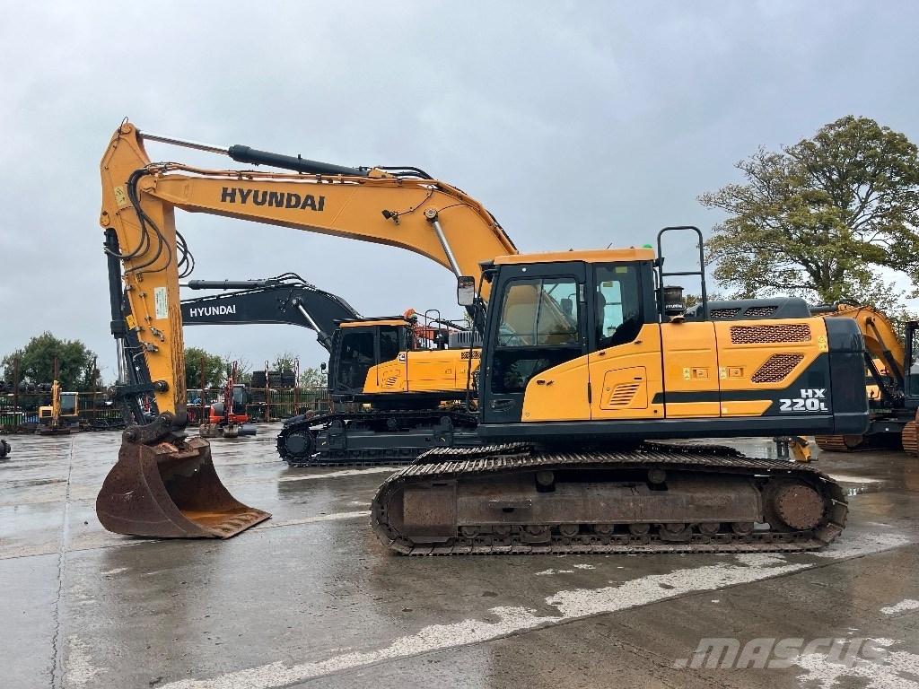 Hyundai HX220L Rupsgraafmachines