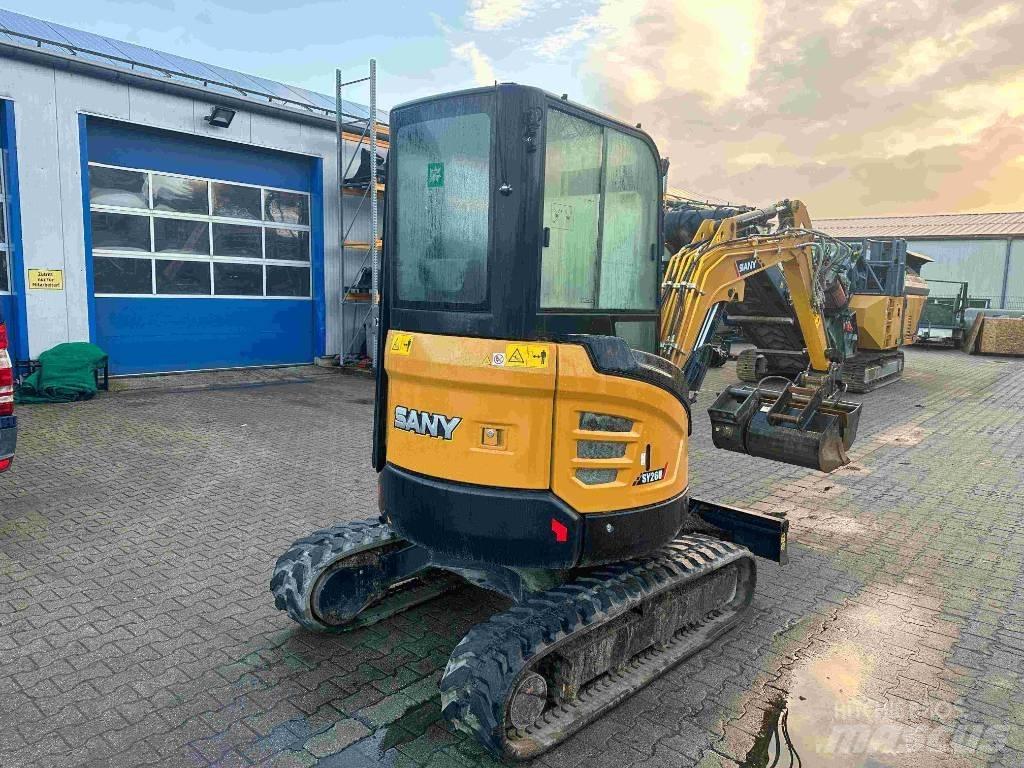 Sany SY 26 U Minigraafmachines < 7t
