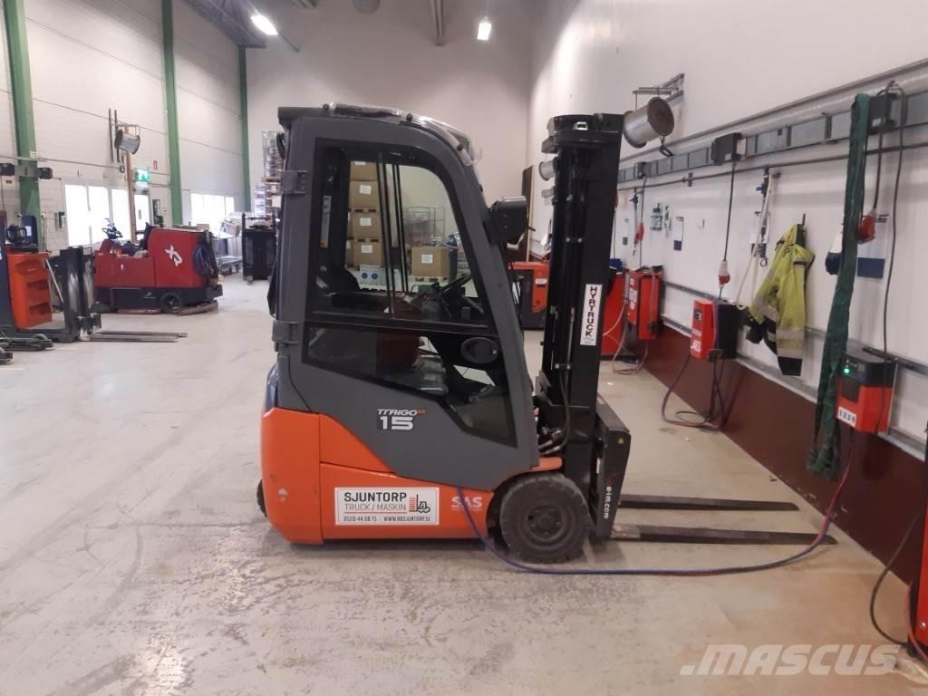 Toyota 8FBE15T Elektrische heftrucks