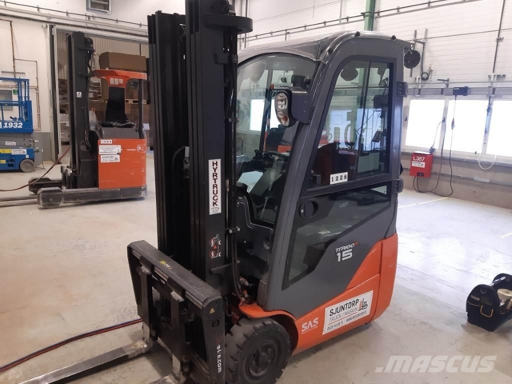 Toyota 8FBE15T Elektrische heftrucks