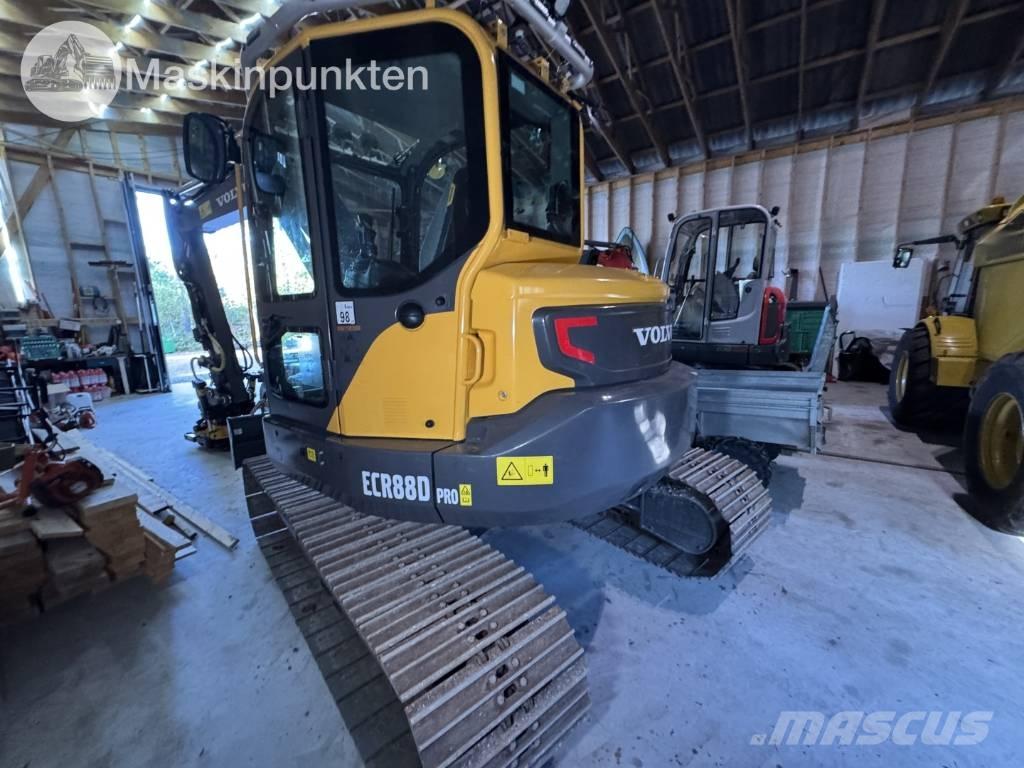 Volvo ECR 88 D Midigraafmachines 7t - 12t