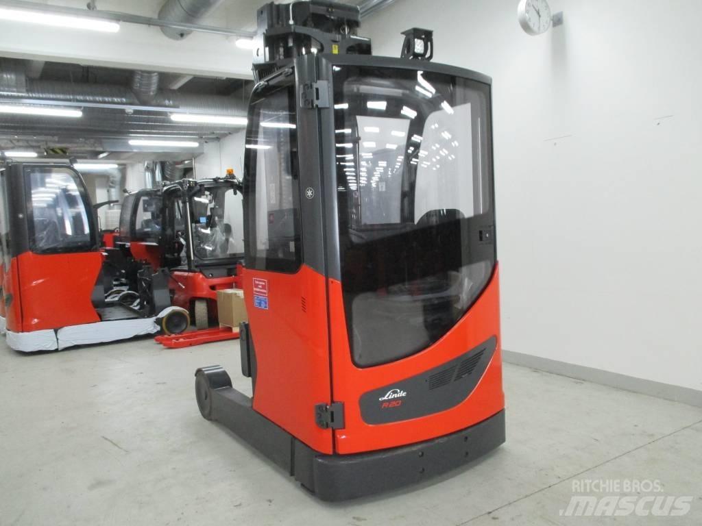 Linde R 20 Reachtruck voor hoog niveau