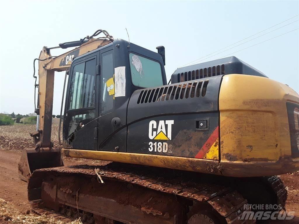 CAT 318D2L Rupsgraafmachines