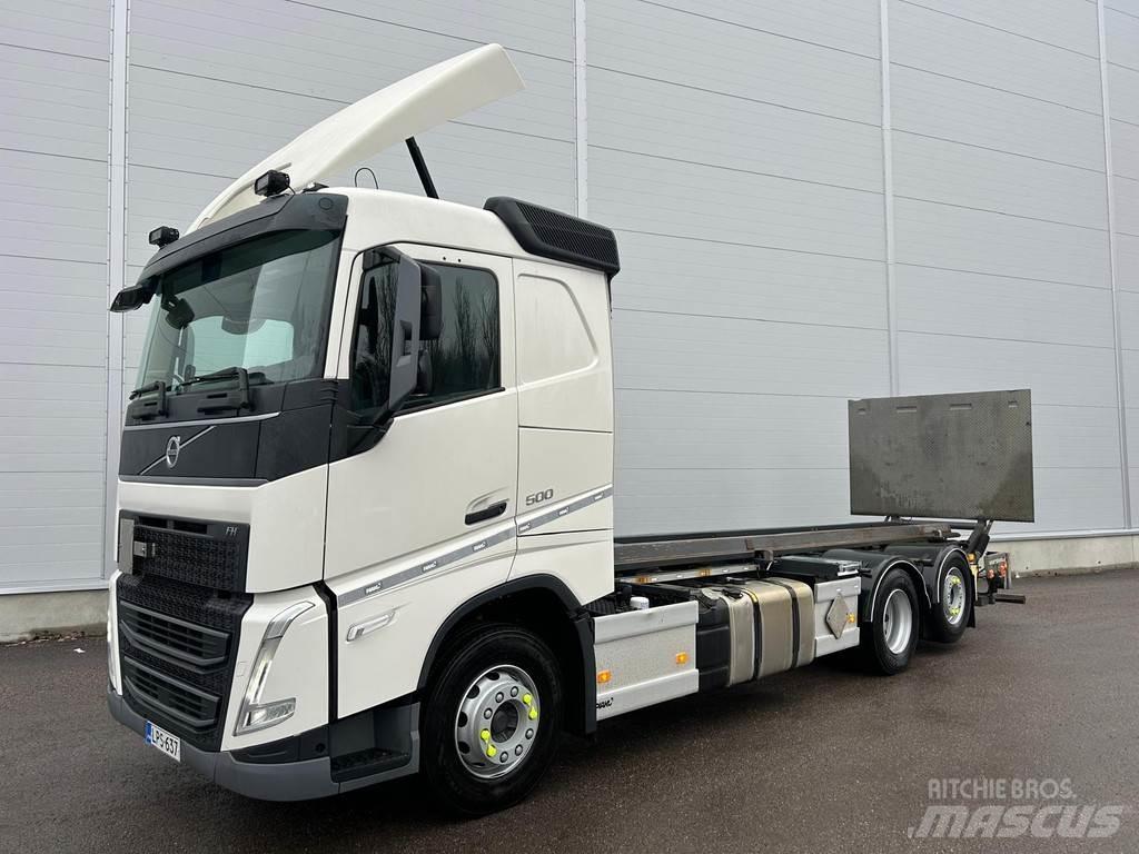 Volvo FH Containertrucks met kabelsysteem