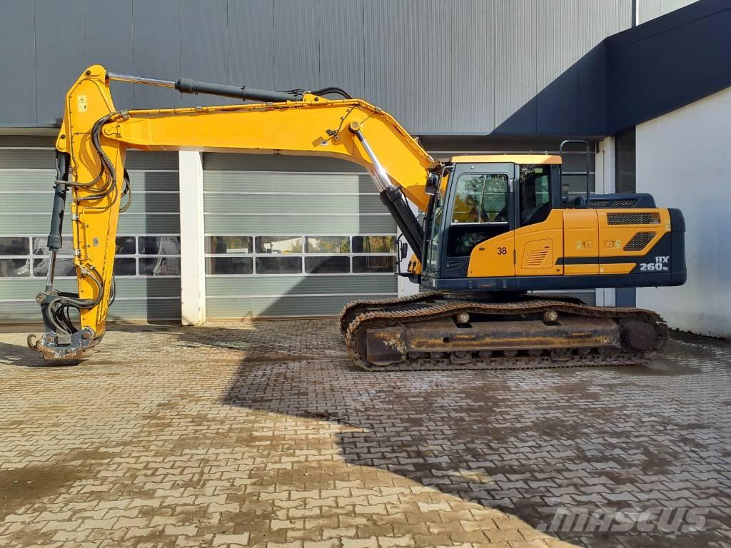 Hyundai HX260NL Rupsgraafmachines