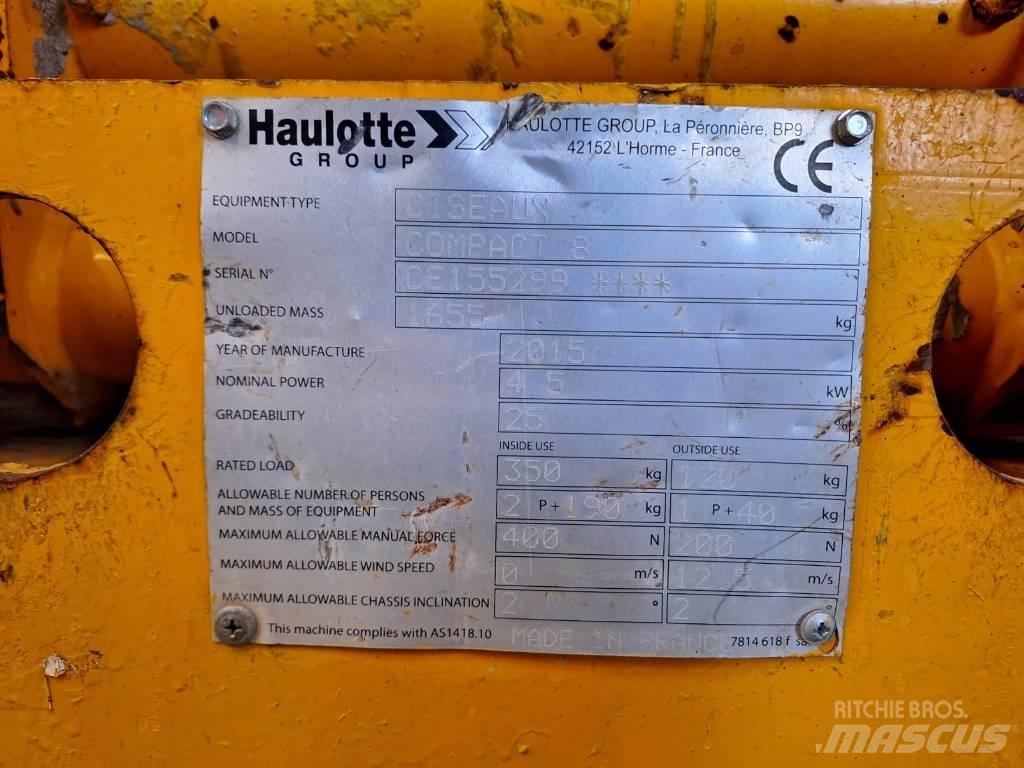 Haulotte Compact 8 Schaarhoogwerkers