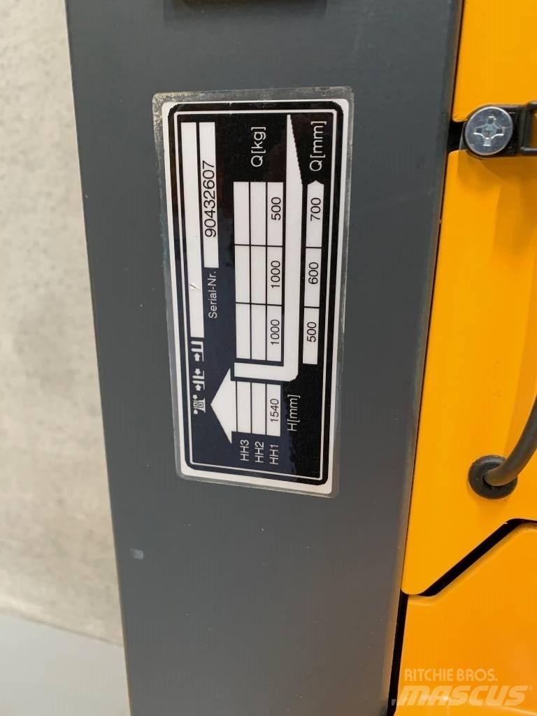 Jungheinrich EMC 110 Stapelaar meeloop