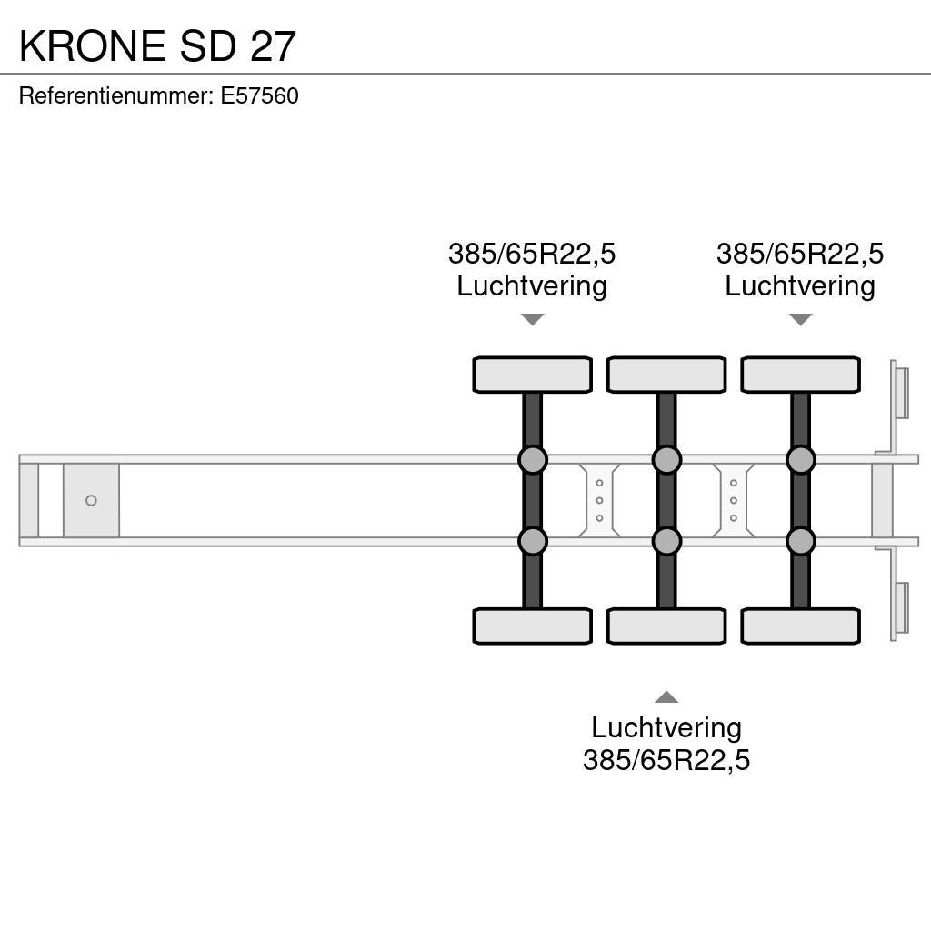 Krone SD 27 Schuifzeilen