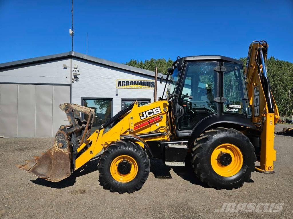 JCB 3 CX Graaf-laadcombinaties