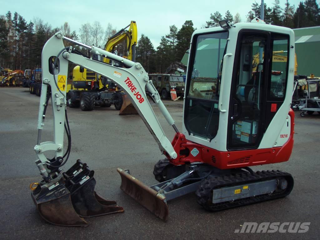 Takeuchi TB 216 Minigraafmachines < 7t