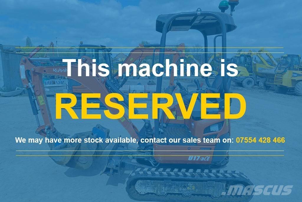 Kubota U 17-3 Minigraafmachines < 7t