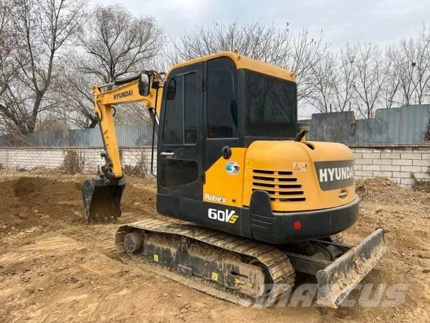 Hyundai 60 W VS Minigraafmachines < 7t