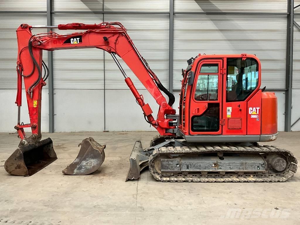 CAT 308 E 2 CR Midigraafmachines 7t - 12t