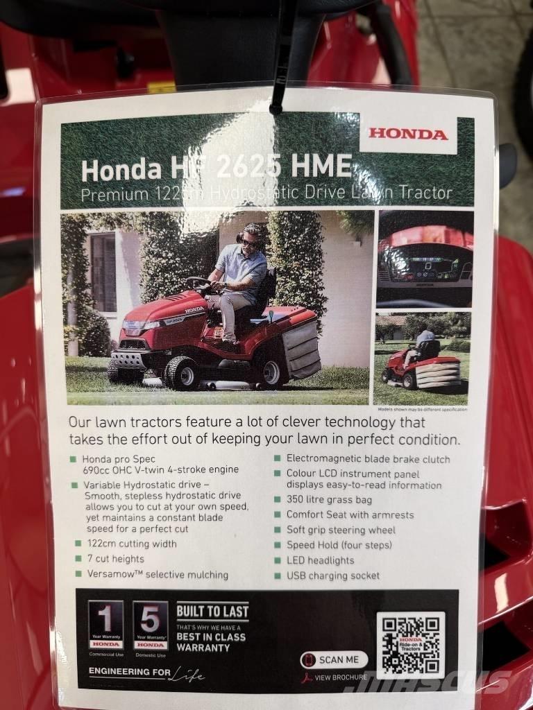 Honda HF2625 HME Rijmaaiers