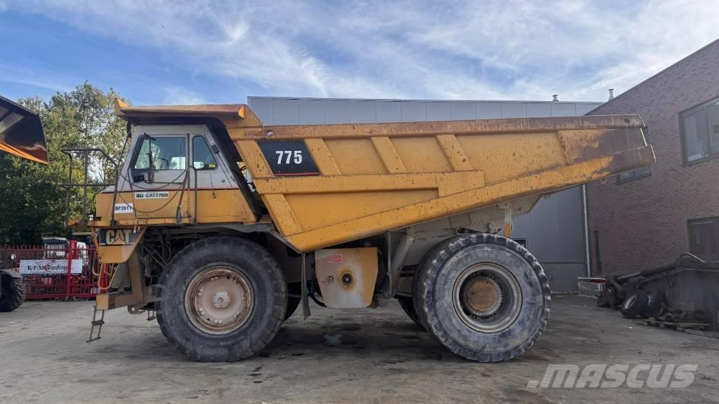 CAT 775 D Starre dumptrucks