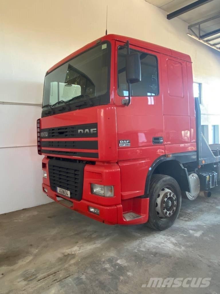 DAF XF 95.380 Platte bakwagens