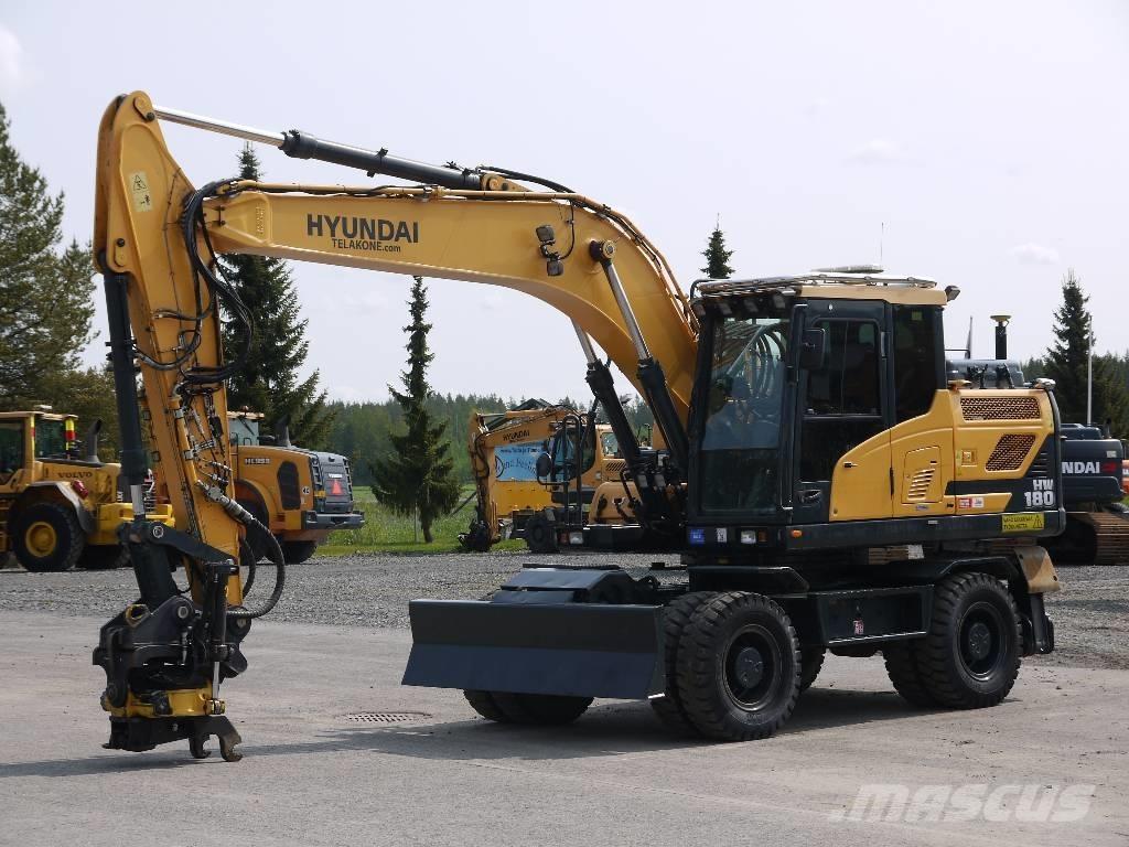 Hyundai HW 180 Wielgraafmachines