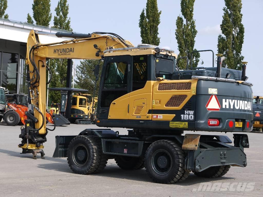 Hyundai HW 180 Wielgraafmachines