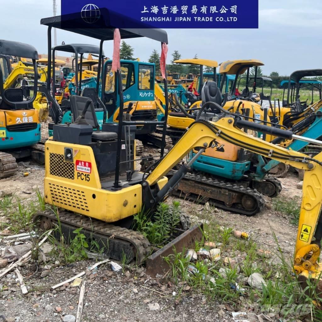 Komatsu PC 15 MR-1 Rupsgraafmachines