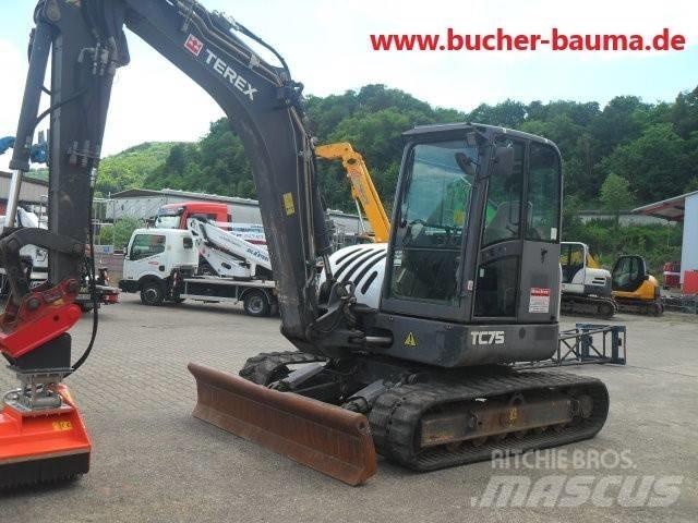 Terex TC 75 Rupsgraafmachines