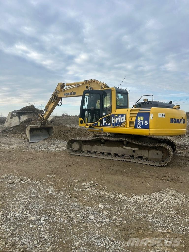 Komatsu HB 215 LC-1 Chassis en ophanging