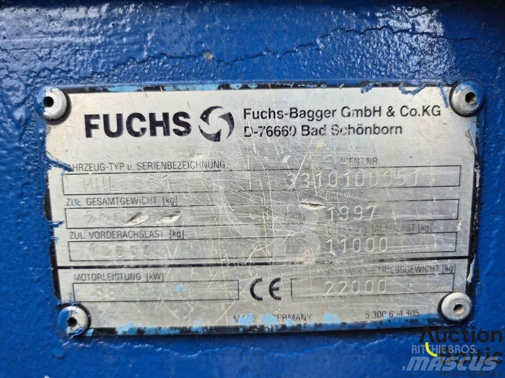 Fuchs MHL 331 Wielgraafmachines