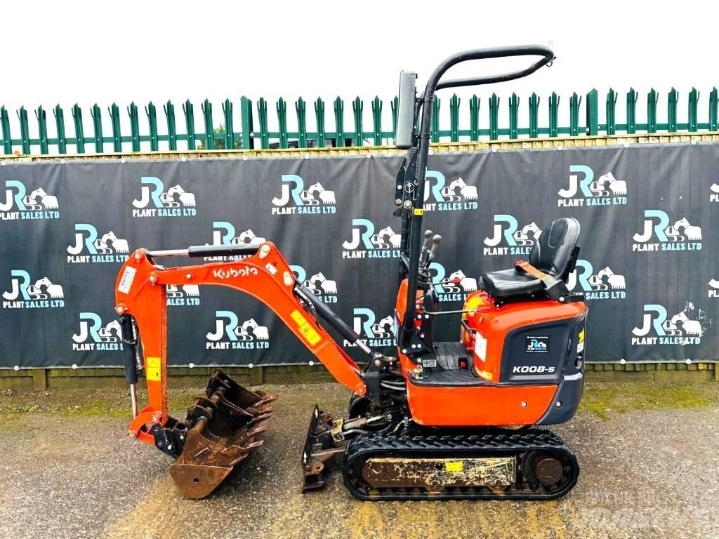 Kubota K008-5 Minigraafmachines < 7t