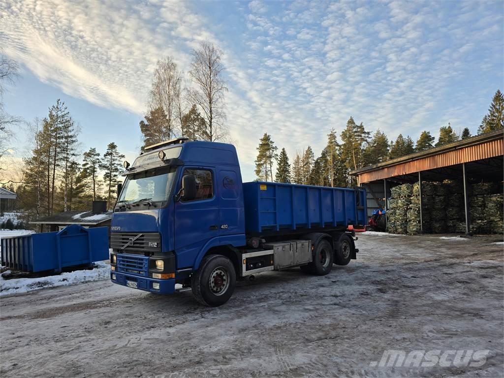 Volvo FH 12 420 Containertrucks met kabelsysteem
