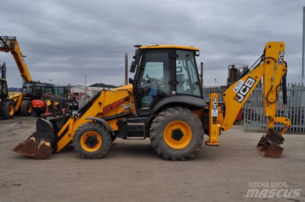 JCB 3 CX Graaf-laadcombinaties