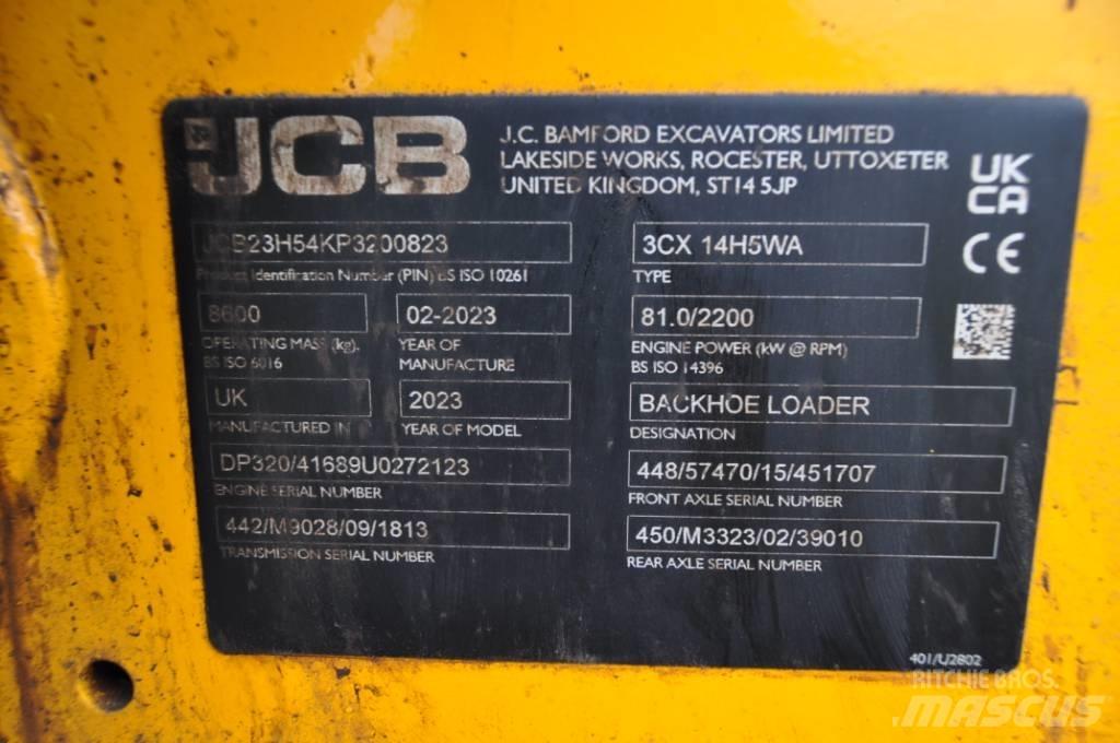 JCB 3 CX Graaf-laadcombinaties