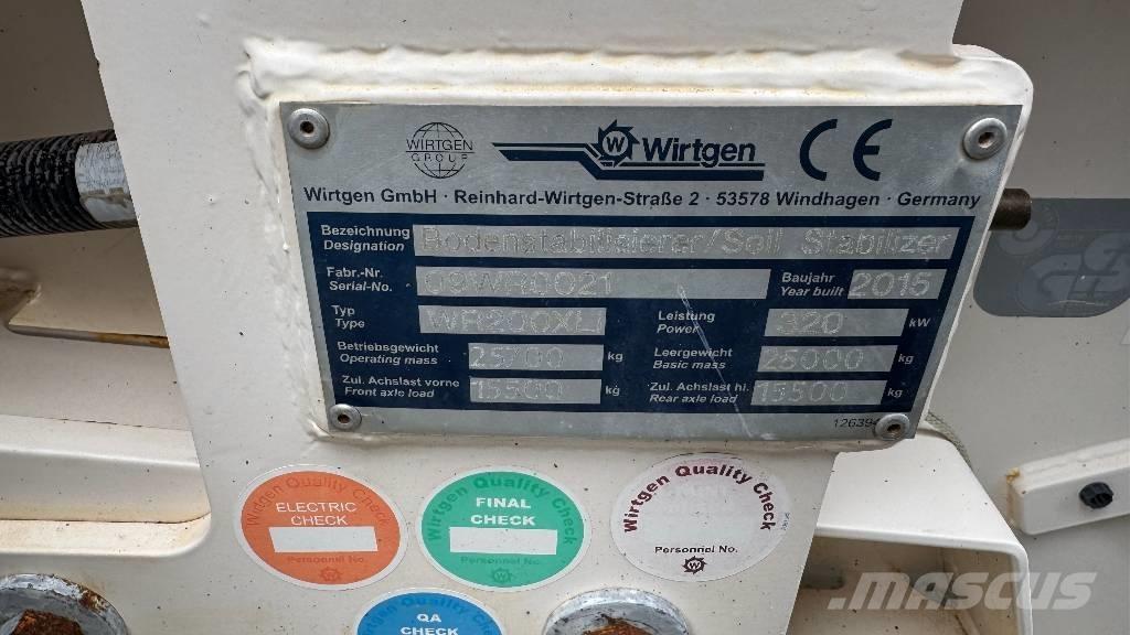 Wirtgen WR200 Asfalt recyclers