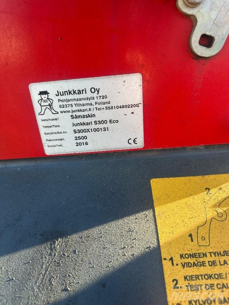 Junkkari s300 Zaaicombinaties