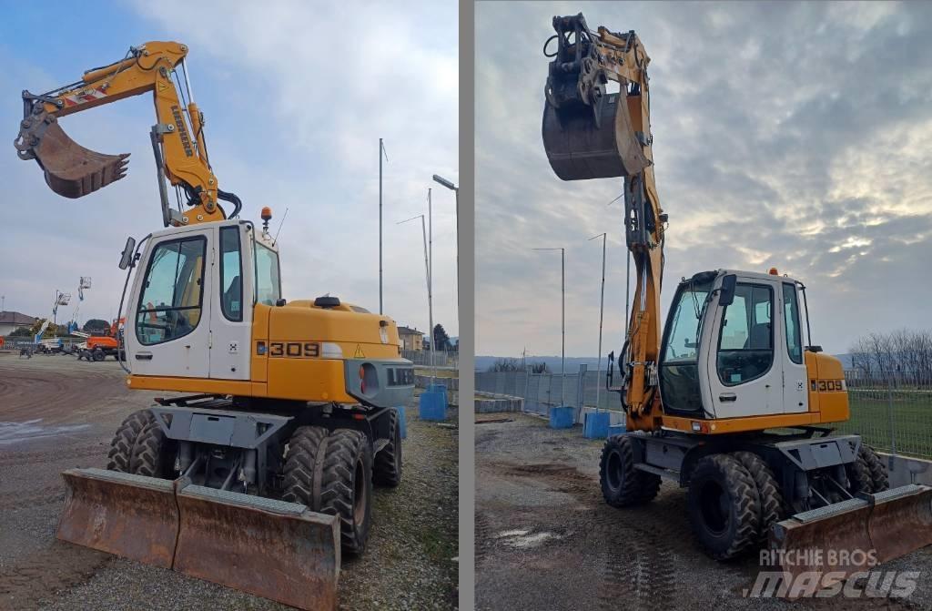 Liebherr A 309 Wielgraafmachines
