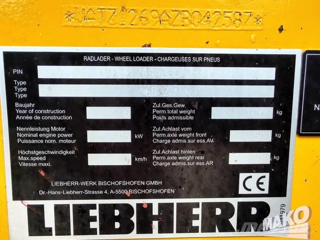 Liebherr L 542 Wielladers