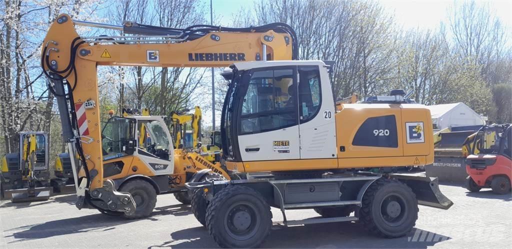 Liebherr A920 Wielgraafmachines