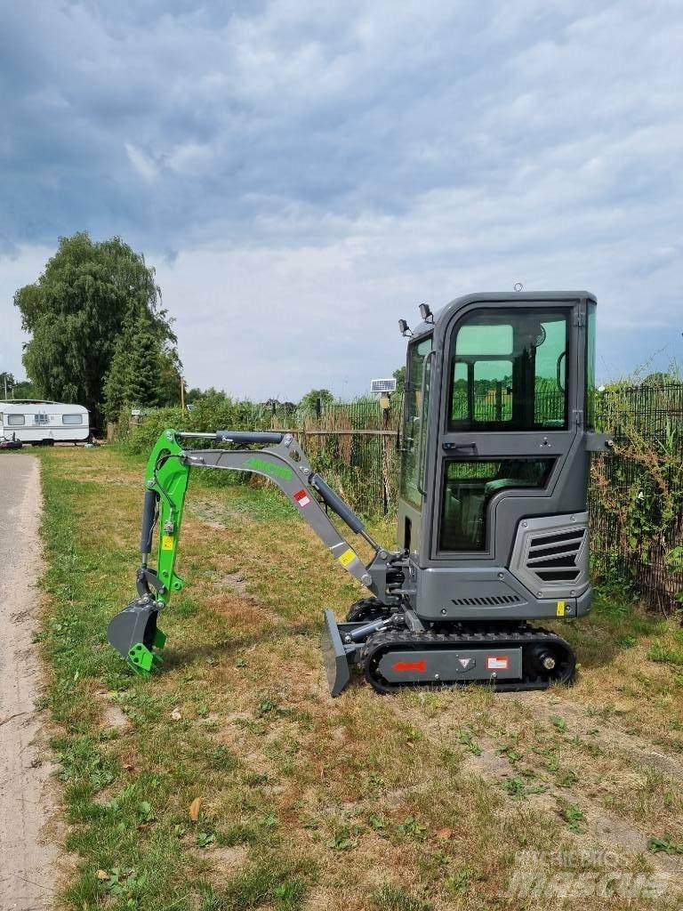 WCM LT12 Minigraafmachines < 7t