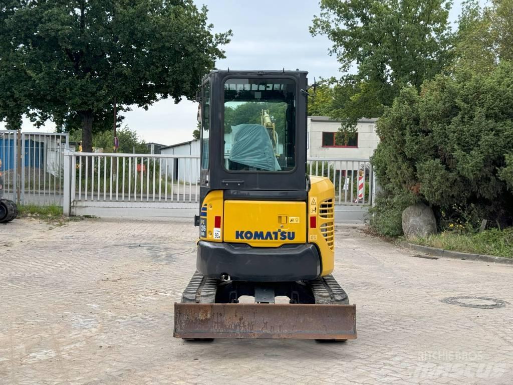 Komatsu PC26MR-3 Minigraafmachines < 7t