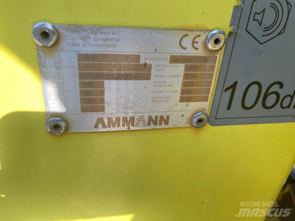 Ammann ARX 26 Duowalsen