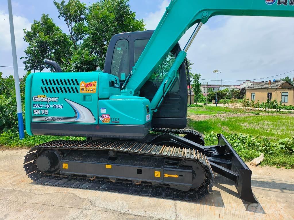 Kobelco SK 75 Rupsgraafmachines